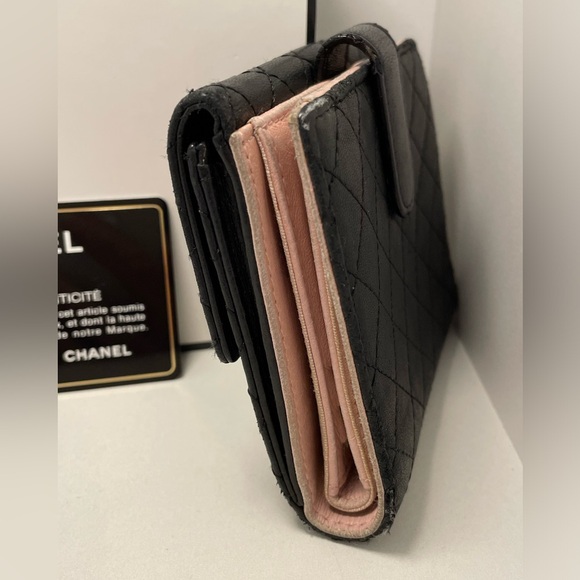 Chanel quilted two way wallet - Picture 4 of 10